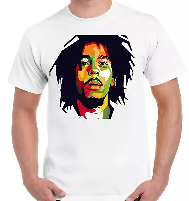 Vintage Bob Marley 2 T-Shirt Jamaican Reggae Music Legend Inspired T Shirts Kids • £8.03