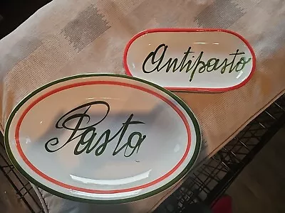 VTG VINTANTONIO Made In Italy Pasta And Antipasta Bowl NoS • $48