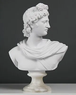 $196 • Buy Apollo Bust Sculpture Greek Roman Mythological God Poetry Statue - 32cm / 12.6 