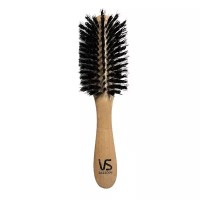 Vintage Vidal Sassoon VS Hair Brush Boar Bristles Wooden Handle 8” New • $29.99