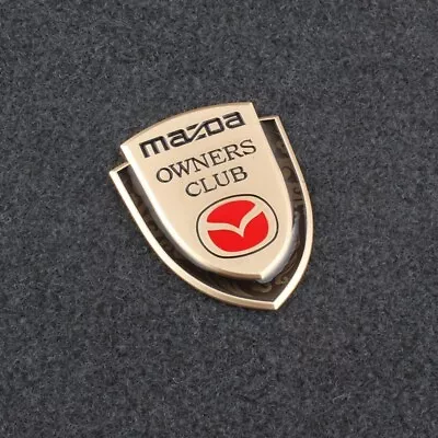 3D Metal Car Front Side Body Rear Trunk Badge Emblem Sticker Ornament For Mazda  • $9.99