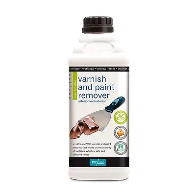 Polyvine Varnish And Paint Remover - All Sizes Available - Free P&P • £29.75