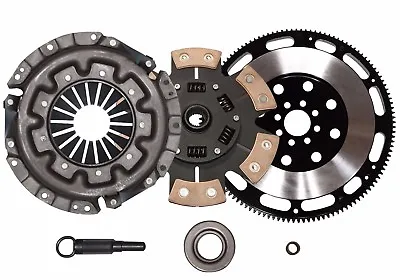 QSC Stage 3 Clutch Kit Forged Flywheel Fits Nissan 300ZX Non Turbo VG30DE 90-96 • $458.05