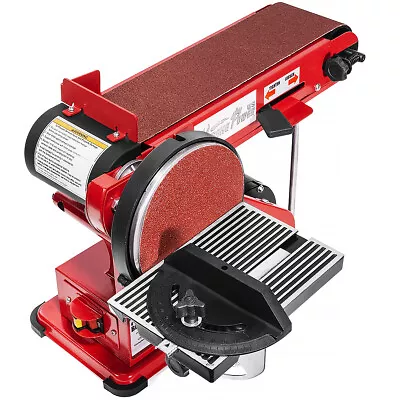 4  X 36  Disc Belt Sander Benchtop Sanding Station Adjustable Tilt Dust Port • $99.95