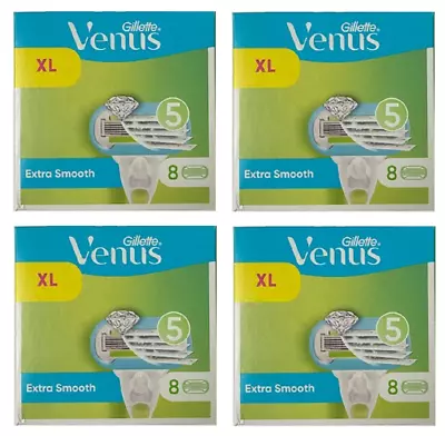 Gillette Venus Extra Smooth Aka Embrace Razor Blades - 32 Cartridges • $71.99