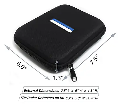 Universal Travel Carrying Case For Radar Laser Detectors • $7.99