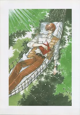 2004 CLAMP Mini-Poster 10.2  X 7  (26 X 18 Cm) Sohryuden Clover Rayearth #56 • $21.99