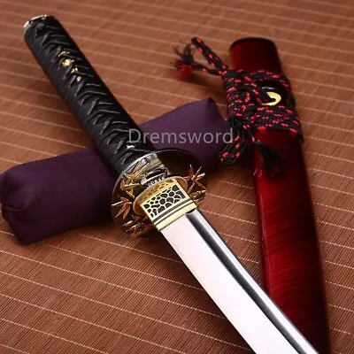Handmade 9260 Spring Steel Katana Japanese Samurai Sword Sharp Battle Ready • $95.99