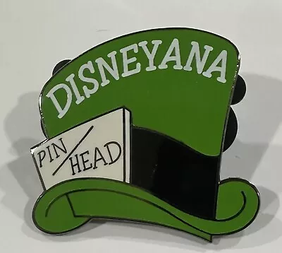 Disney Pin LE 300 Alice In Wonderland Green Mad Hatter Disneyana Pin/head HTF • $49.99