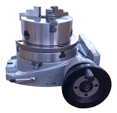 The Adapter And 3 Jaw Chuck For Mounting On A 6  Rotary Table • $159