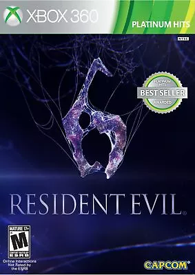 Resident Evil 6 (Microsoft Xbox 360) (UK IMPORT) • $35.50