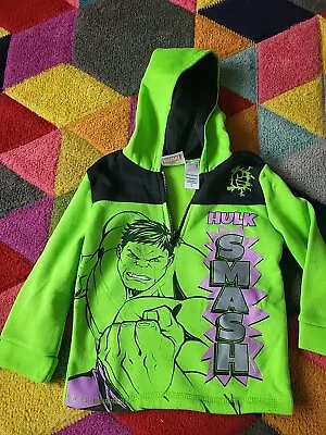 Kids Hulk Hooded Jumper Age 5 • £2.50