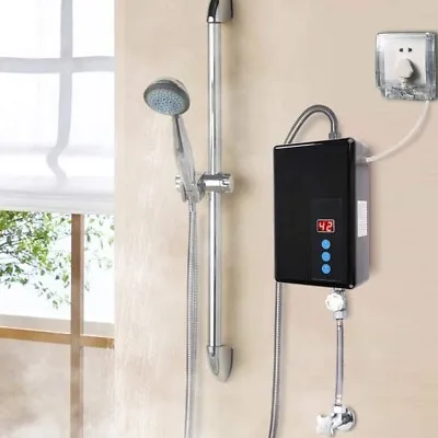 Kitchen Bathroom Instant Water Heater220V 5.5KW Mini Electric Water Heater Auto • £34.99