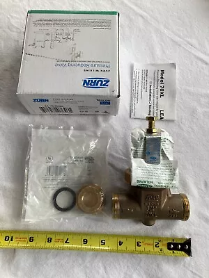 Zurn Wilkins 70XL 3/4  34-70XLDU Pressure Reducing Valve 300psi 1 Union • $79.95