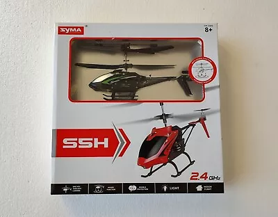 RC Helicopter Indoor Syma S5H Speed Color Black & Green • $40