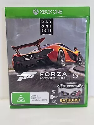 Forza Motorsport 5 Day One 2013 - Microsoft Xbox One XB1 Game + Free Postage • $24.95