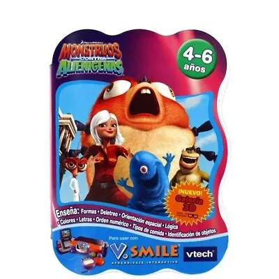 V Smile Game Monsters Vs Aliens - Spanish • $8.94