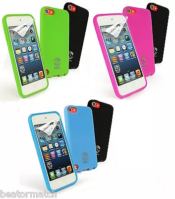 £2.99 • Buy Tuf Luv For IPod Touch 5th Gen Case Silicone Ultra Slim Gel Cover 5th Generation