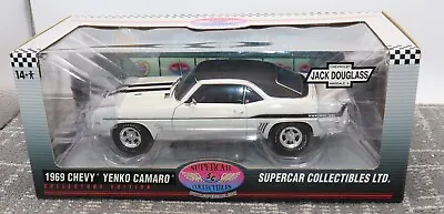 Die-Cast Promotions 1969 Chevy Yenko SG Camaro NIB Jack Douglass 1:18 Hwy 61 • $207.99