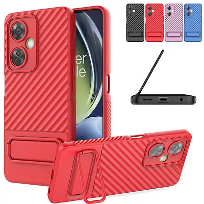 For Oneplus Nord N30 Rubber Ring Stand Heavy Duty Case Cover ShockProof Rugged • $7.90