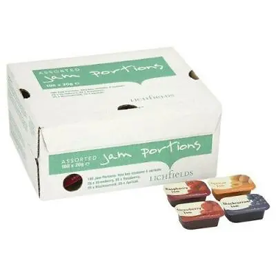 £26.98 • Buy Lichfields Assorted Jam Portions - Box Of 100