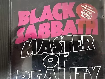 BLACK SABBATH - Master Of Reality Expanded CD 1986 Castle NELCD 6004 • $32.99