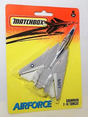 '93 Matchbox Airforce...Grumman F-14 Tomcat...Navy (MOC) • $18.95