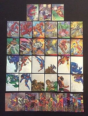 1995 Marvel Flair Insert Cards Holoblast Chromium Comic Card Singles You Choose • $2.75