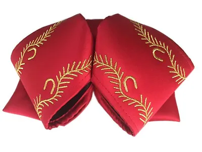 Hello Mariachi Moño Rojo Bordado  Mexican Bow  Mariachi Bow Tie Charro 7 Color • $31.90