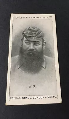 W.G. Grace W. & F. Faulkner Cricketer Series 1902 • £300