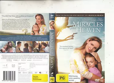 Miracles From Heaven-2016-[Jennifer Garner]-Sony Pictures-Movie SP-DVD • £15.60