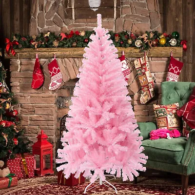 £29.99 • Buy Pink Christmas Tree 5ft 150cm Artificial With 450 Tips & Metal Stand NEW & BOXED