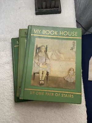 My Bookhouse V 2 34 - Up One Pair Of Stairs Thru The Gate Story Time1937-1958 • $20