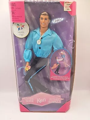 Olympic USA Skater Ken Barbie Doll 1997 Mattel 18502 *READ* • $23.99