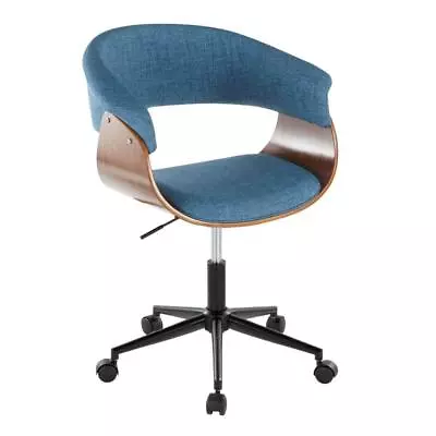 Lumisource Djustable Height Office Chair 33.75  Caster Base 250 Lb Metal Frame • $210.94