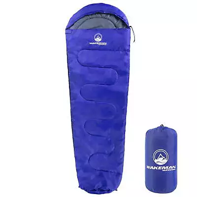  Outdoors Cold Weather Mummy Sleeping Bag Rated To 10°F Blue • $35.05