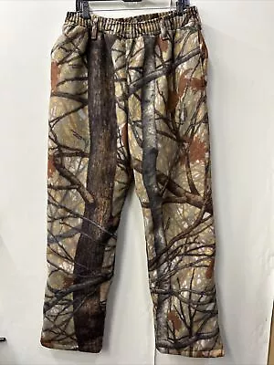 CABELA'S DRY-PLUS CAMO INSULATED HUNTING PANTS MENS Medium EXCELLENT CONDITION • $35