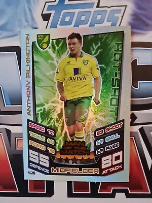 Match Attax 12/13 Man Of The Match Anthony Pilkington • £1