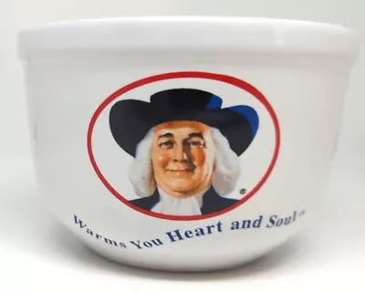 Vintage 1999 Quaker Oats Company Oatmeal Ceramic Bowl  Warms You Heart And Soul  • $18.36