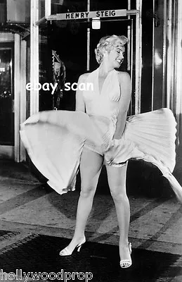 Marilyn Monroe The 7 Seven Year Itch Subway Grate Scene Photo Poster Reprint • $12