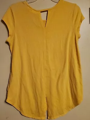 AUTHENTIC Sigrid Olsen Keyhole Shirt W/ Tails M Medium Designer Shirt • $12.99