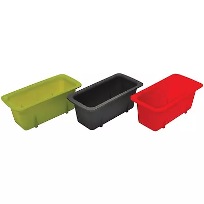 STARFRIT 080335-006-0000 Silicone Mini Loaf Pans Set Of 3 • $12.99