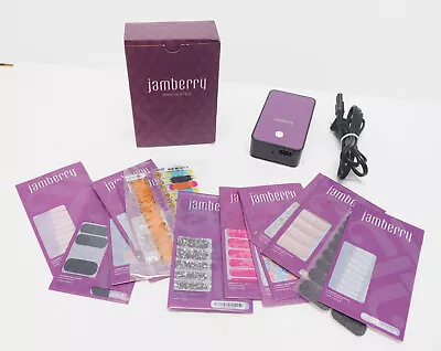 Jamberry Mini Heater & Nail Wrap Lot • $85.63