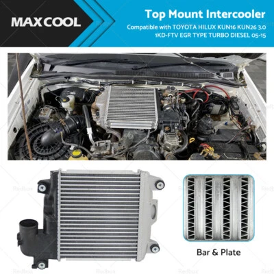 $148.95 • Buy Intercooler Suitable For Toyota Hilux Kun26 Kun16 3.0 1kd-ftv Egr Type Td 05-15