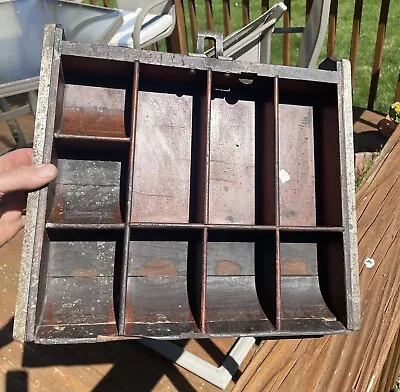 Antique Brass National Cash Register EARLY WOOD DRAWER NCR • £46.28