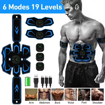 2024 NEW EMS Abdominal Muscle Core Toning Trainer Stimulator Flex Toner Tactical • $21.95