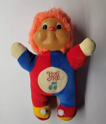 Vintage MTY Rattling Rattle Hug Me Baby Doll • $24.99