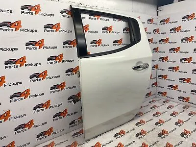 2015 Mitsubishi L200 Titan Passenger Rear Bare Door In Polar White 2015-2019 • $443.93