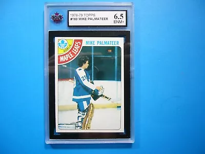 1978/79 Topps Nhl Hockey Card #160 Mike Palmateer Ksa 6.5 Ex/nm Sharp+ 78/79 • $24.99