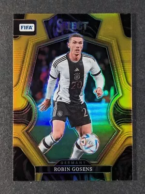 2022-23 Panini Select FIFA ROBIN GOSENS /10 Gold Prizm Mezzanine Germany #144 • $5